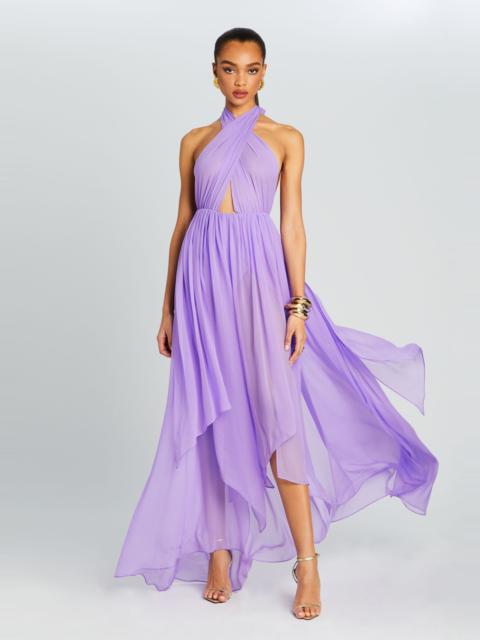 INA SILK CHIFFON DRESS