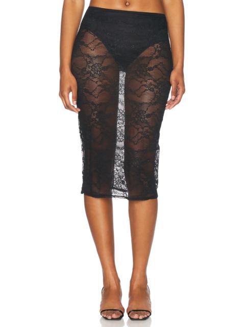 Treize Lace Slip Skirt
