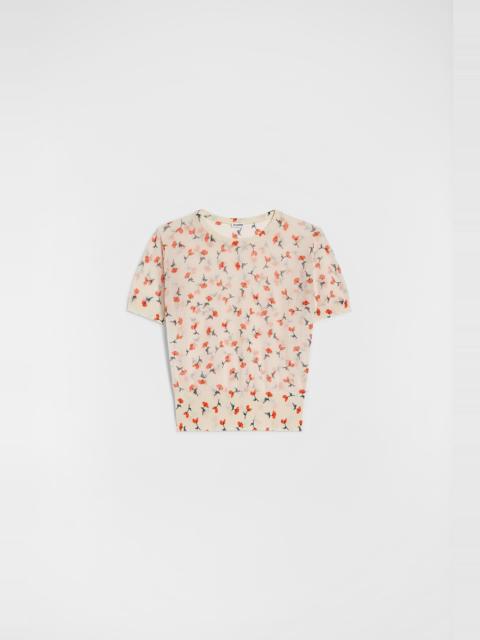 Cotton Blend Printed T-Shirt
