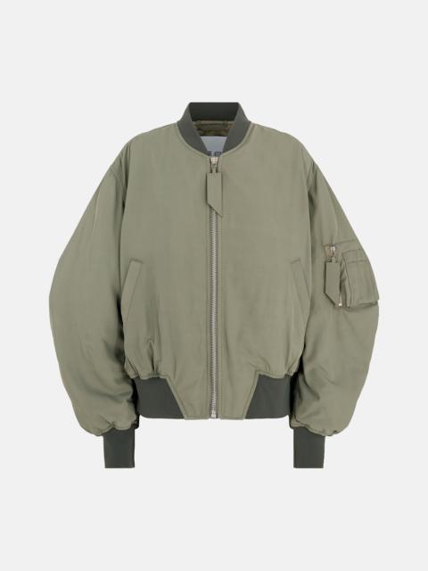 "ANJA'' MILITARY GREEN BOMBER