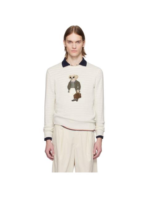 Off-White Polo Bear Cashmere Sweater