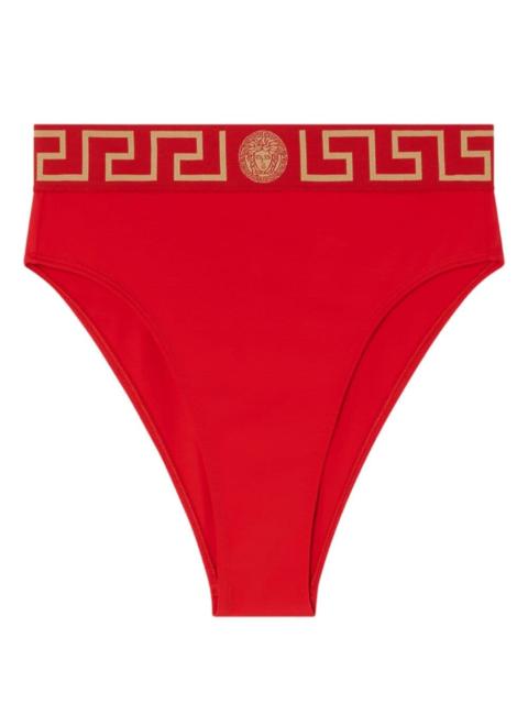 Medusa high-waist bikini bottoms