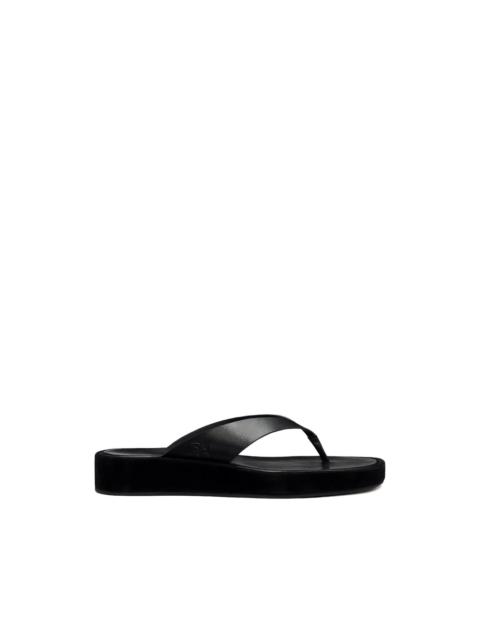 eden platform thong sandals