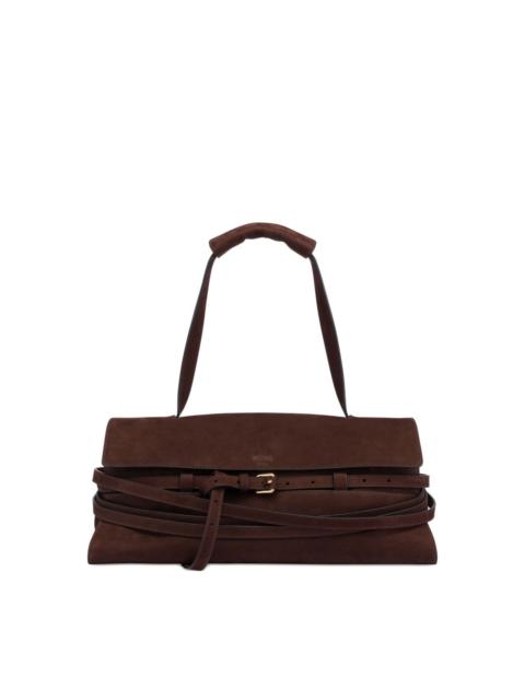 Tie Me leather handbag