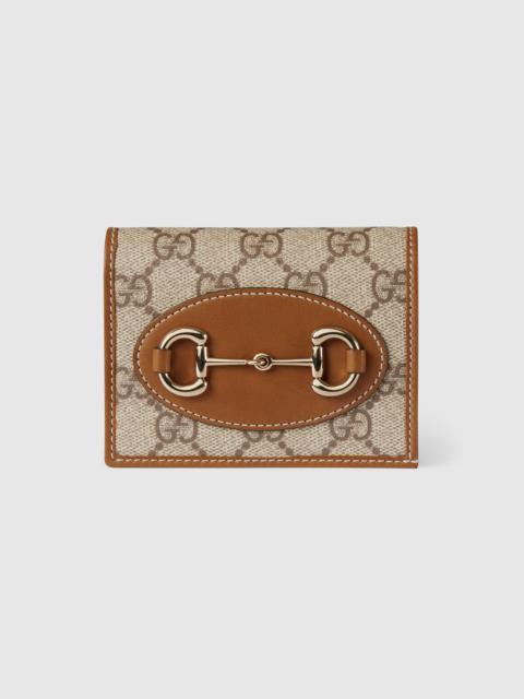 Gucci Horsebit 1955 card case wallet