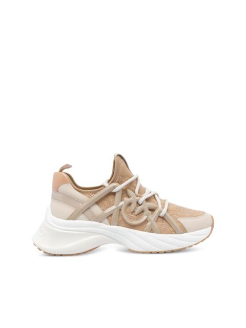 Ariel logo-detail lace-up sneakers