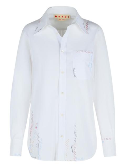 embroidered shirt