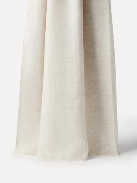 Sparkling linen scarf