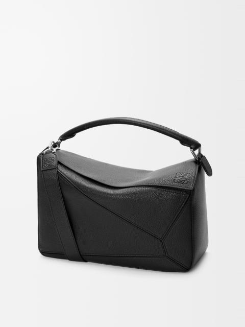 Large Puzzle bag in supple grained calfskin