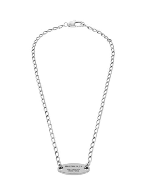 Everyday Necklace  in Antique Silver