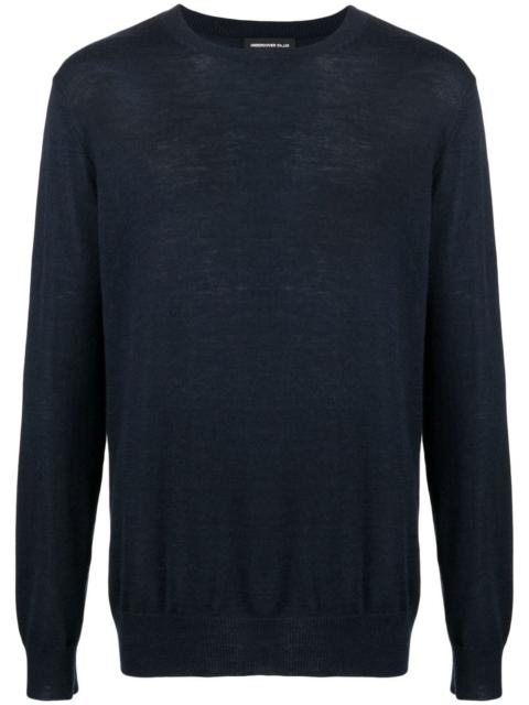 side-slits cashmere jumper