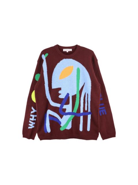 WHY BE BLUE KNIT - BORDEAUX
