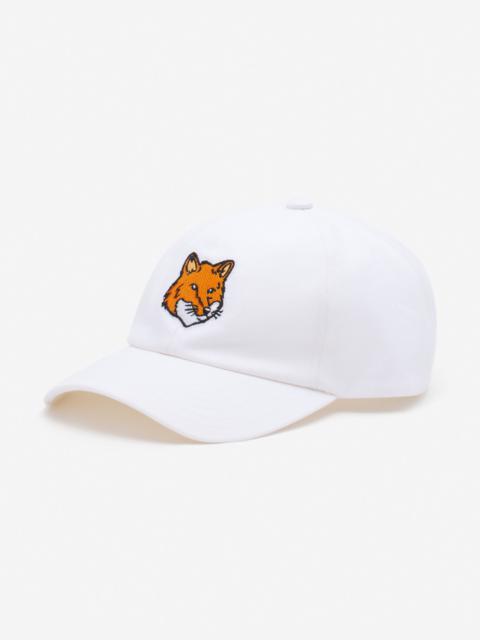 LARGE FOX HEAD EMBROIDERY 6P CAP