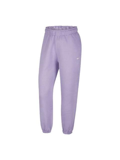 (WMNS) Nike NRG Solo Swoosh Sweatpants Asia Sizing 'Urban Lilac' DA0334-563