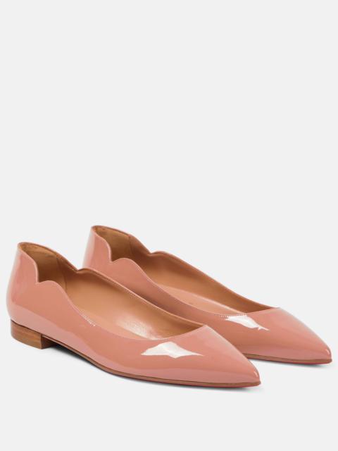 Hot Chickita patent leather ballet flats