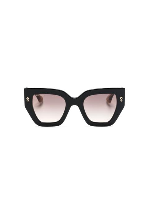 butterfly-frame sunglasses