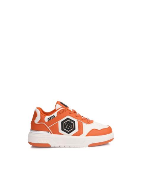 SK8R logo low-top sneakers