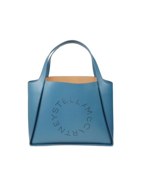 perforated-logo tote bag