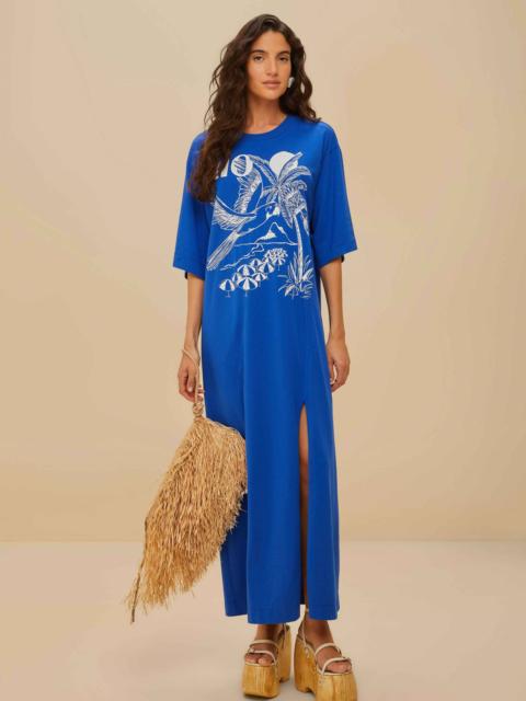 Blue Rio Organic Cotton Maxi Dress