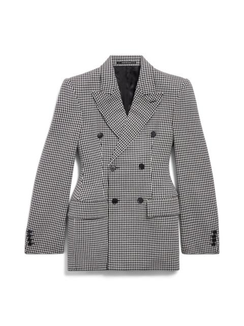 Women's Hourglass Jacket in Black/white