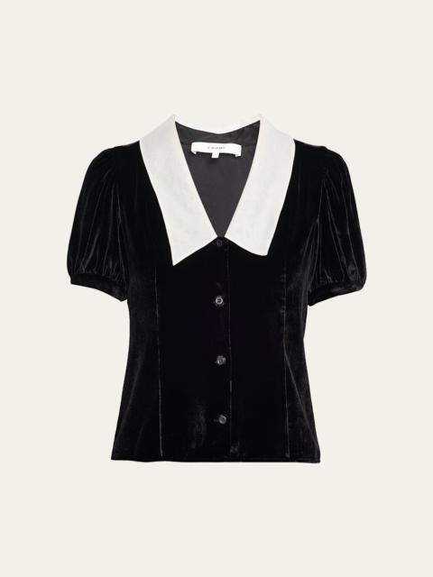 The Velvet Sailor Button-Front Shirt