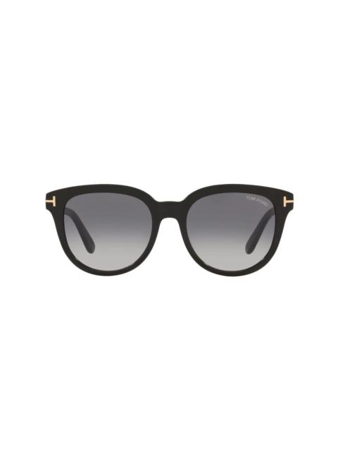 oversized-frame sunglasses
