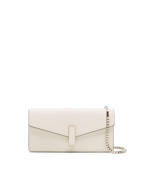 Iside leather clutch bag