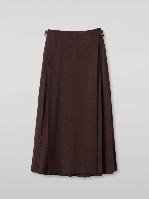 Le Kilt | Johnstons of Elgin Brown Long Kilt