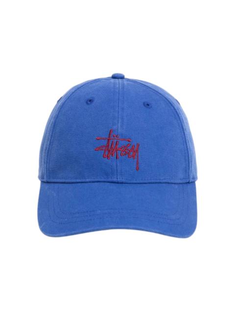Stussy Basic Canvas Cap Royal