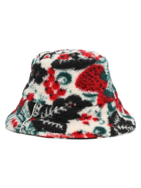Womens Society Fleece Bucket Hat - Society Racing Green