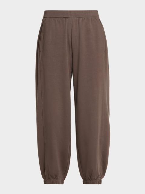 Cropped Lightweight Ponte Pants