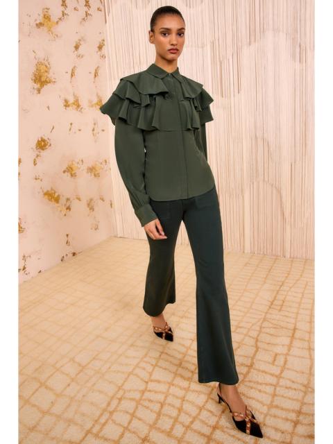 Liliana Silk Long Sleeve Blouse