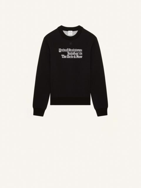 RESISTANCE JACQUARD SWEATER