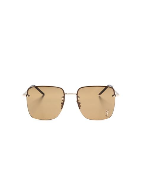 square-frame sunglasses