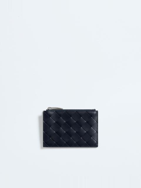Intrecciato Zipped Card Case