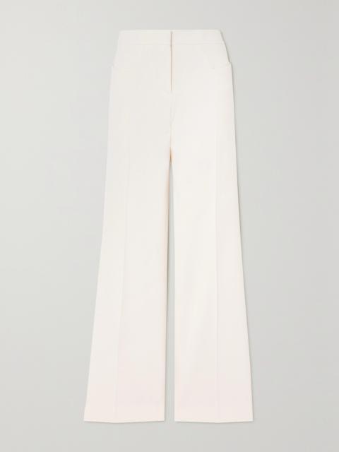 Wool Wide-leg Pants