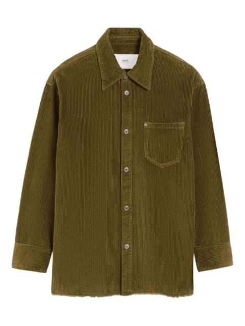 cotton corduroy shirt jacket