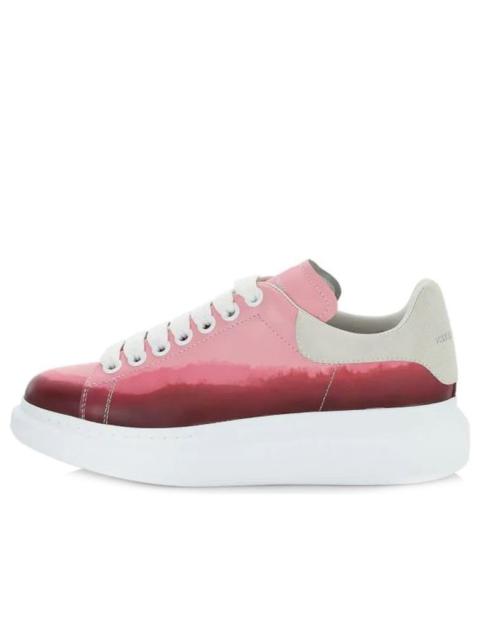 (WMNS) Alexander McQueen Oversized Sneakers 'Pink Dip-Dyed' 653938WIA469392