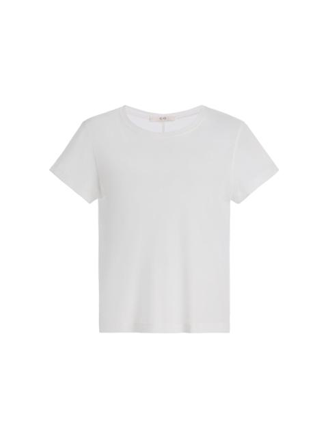 Cotton-Jersey T-Shirt ivory