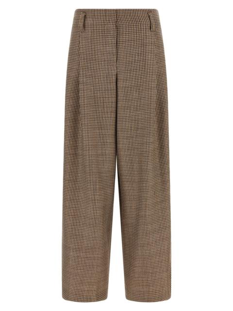 Prince Of Wales Lamé Pants