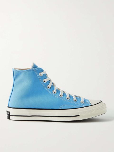Chuck 70 Recycled Canvas High-Top Sneakers