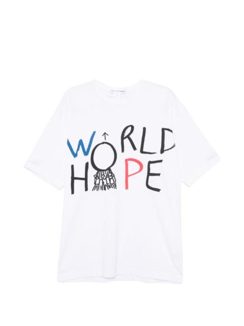 graphic-print cotton T-shirt