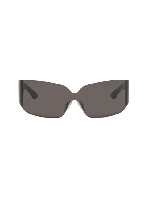 Black Mono Square Sunglasses
