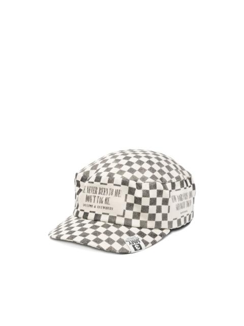 checkerboard caps
