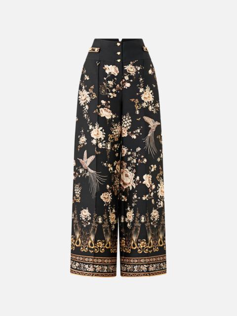 TAILORED PANT WITH WAIST BUTTON DETAIL