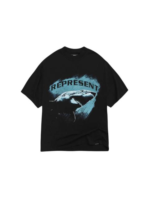 Represent Shark T-Shirt Black