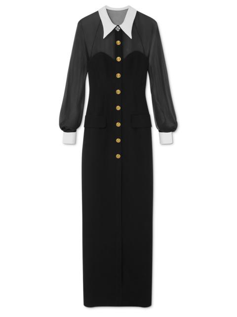 Long Sleeve Button Dress