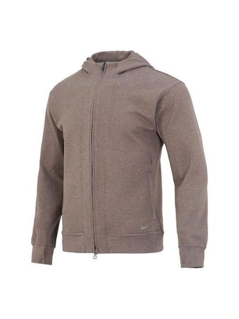 Nike M Ny Flc Hd Fz Restore Jacket 'Brown' DQ4877-004