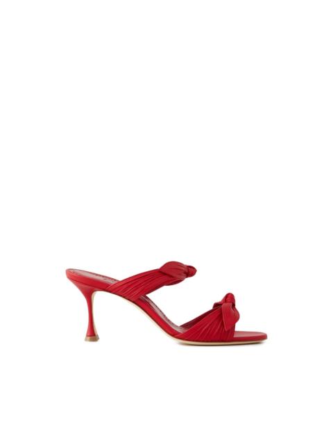 Lollo bow-strap sandals