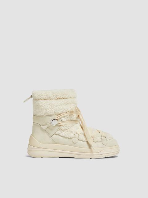 Insolux Faux Fur & Suede Snow Boots
